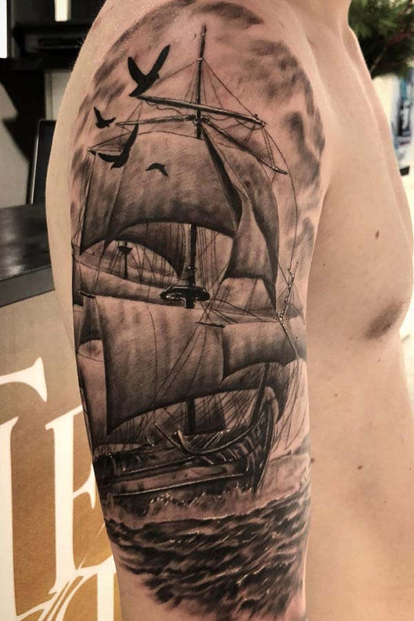 Ship Tattoo Marmaris