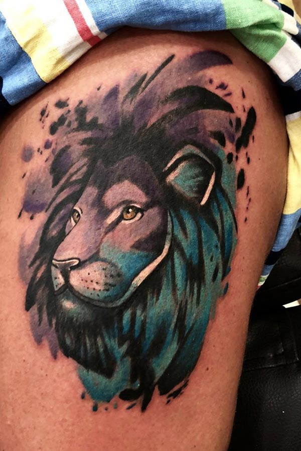 Colur Lion Tattoo Marmaris