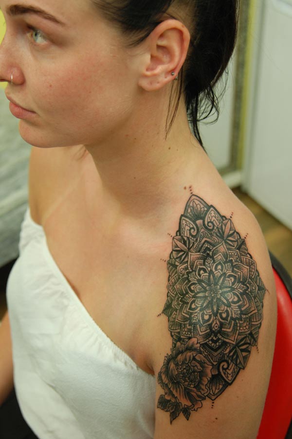 Shoulder Tattoo Marmaris