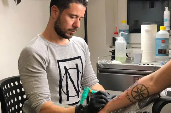 Ozzy BlackLine Tattoo Studio Marmaris - Professional Tattoo Artist