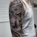 Ragnar Lothbrok Viking Tattoo Marmaris