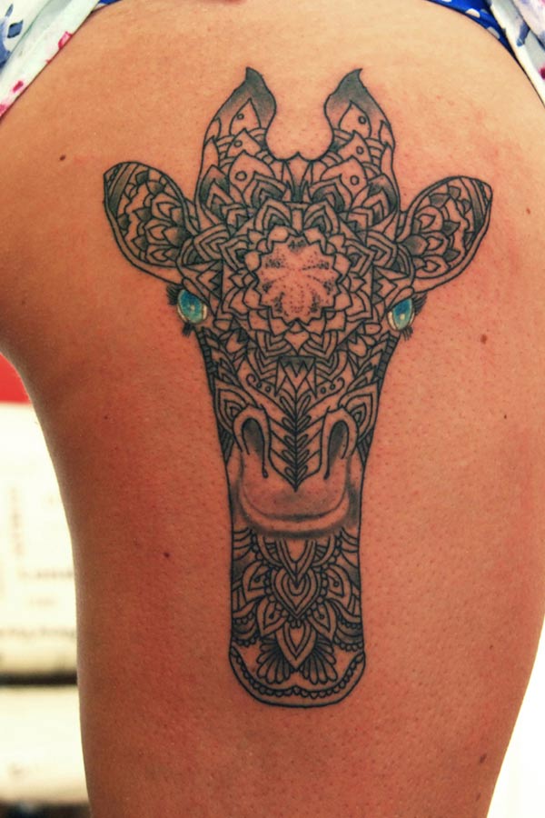 Giraffe Tattoo Marmaris